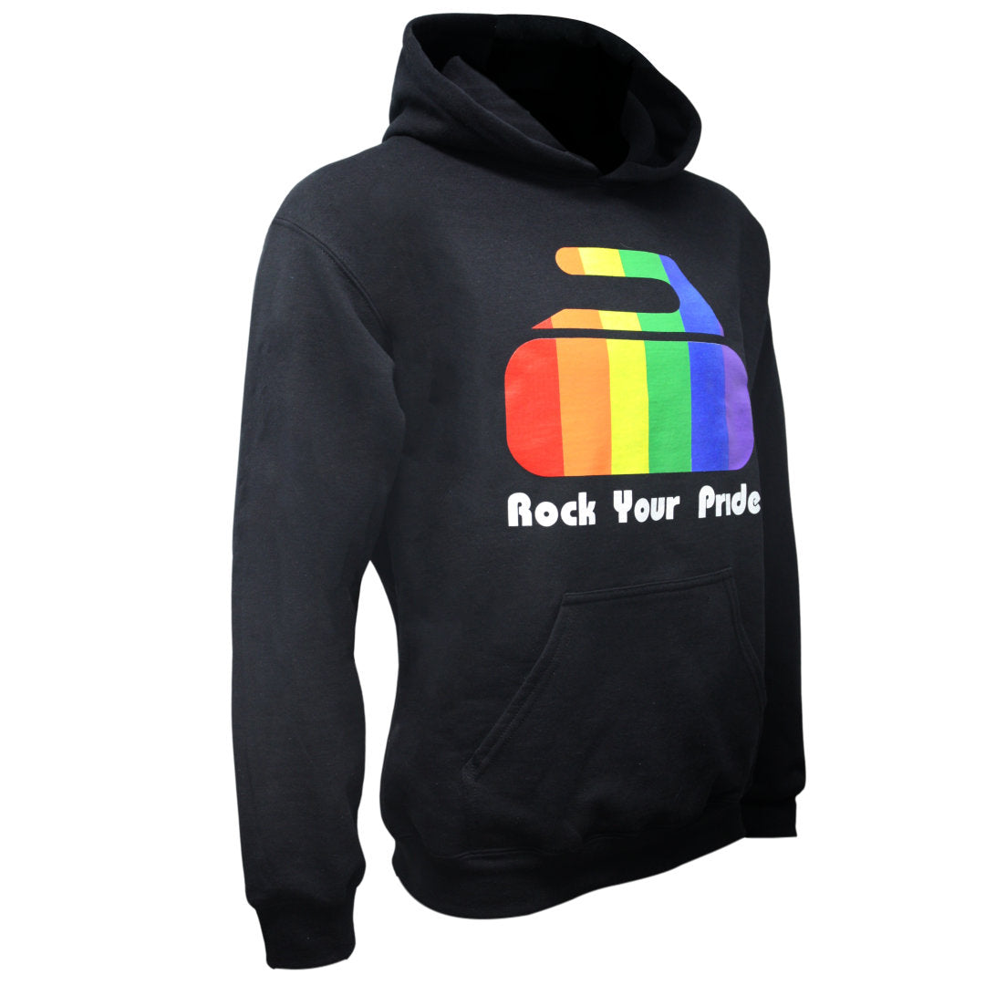 Rock Your Pride Hoodie, Curling Apparel