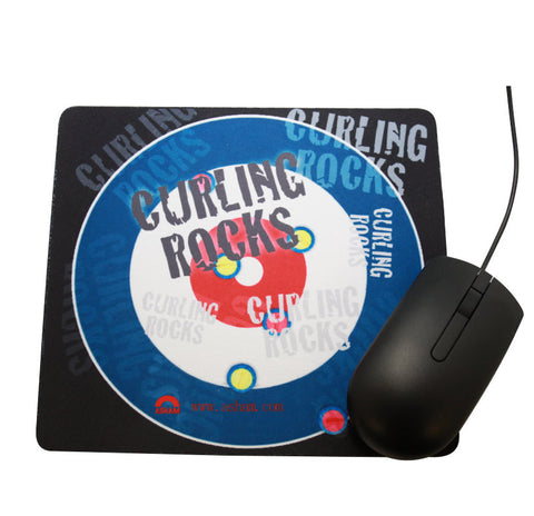 Curling Themed Mouse Pad | Curling Novelties | Asham Curling Supplies
