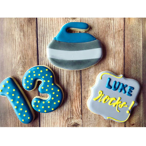 Our Curling Rock Cookie Cutter Rocks!