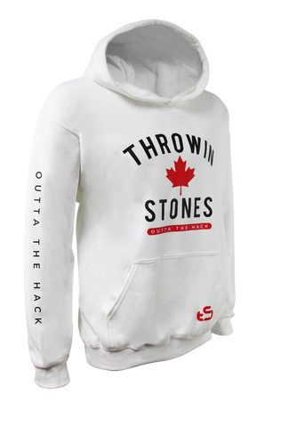 Throwin Stones in Canada Hoodie