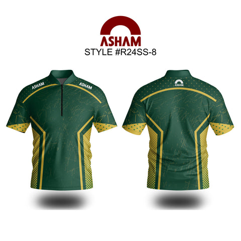 ASHAM Sublimated Short Sleeve Shirts