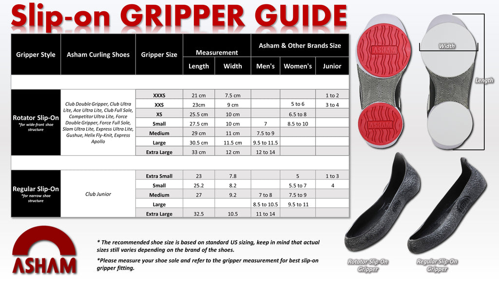 Rotator Slip-On Gripper  Asham Antislider Slip on Gripper – Asham