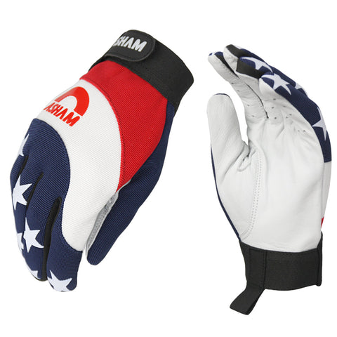 Patriot Leather Curling Gloves (Unisex)