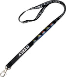 Curling Rocks Lanyard | Curling Novelties | Asham Curling Supplies
