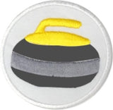 Iron Sew On Patches | Curling Novelties | Asham Curling Supplies