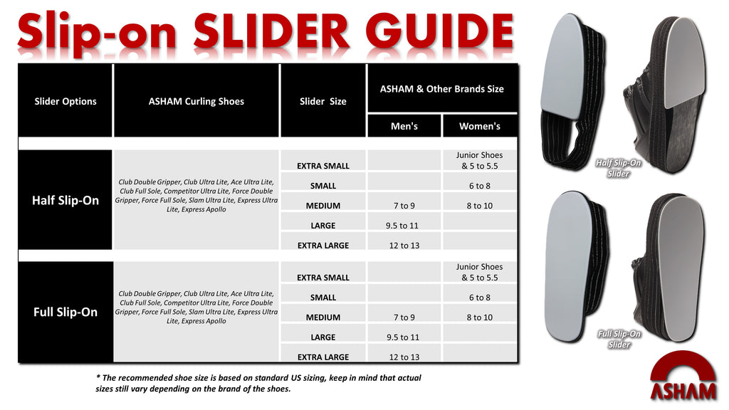 Teflon® Slip-On Slider, Curling Slider